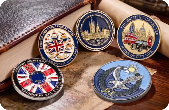 Custom Challenge Coin Makers in the UK
