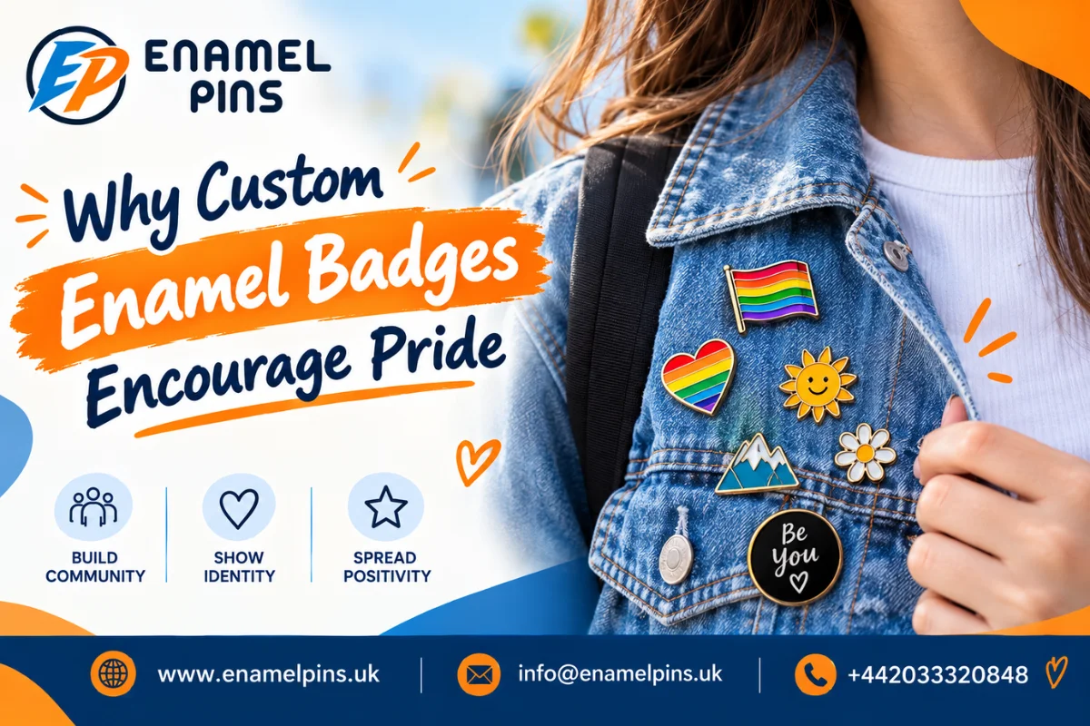 Why Custom Enamel Badges Encourage Pride
